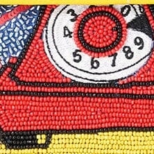 Tommy Beaded Bag Hotline | STAUD Classic