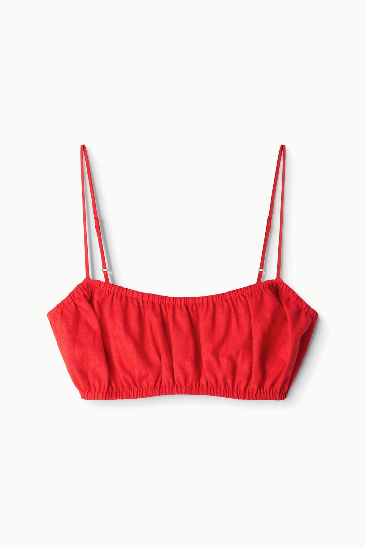 Fiore Linen Top Tomato | STAUD Discount