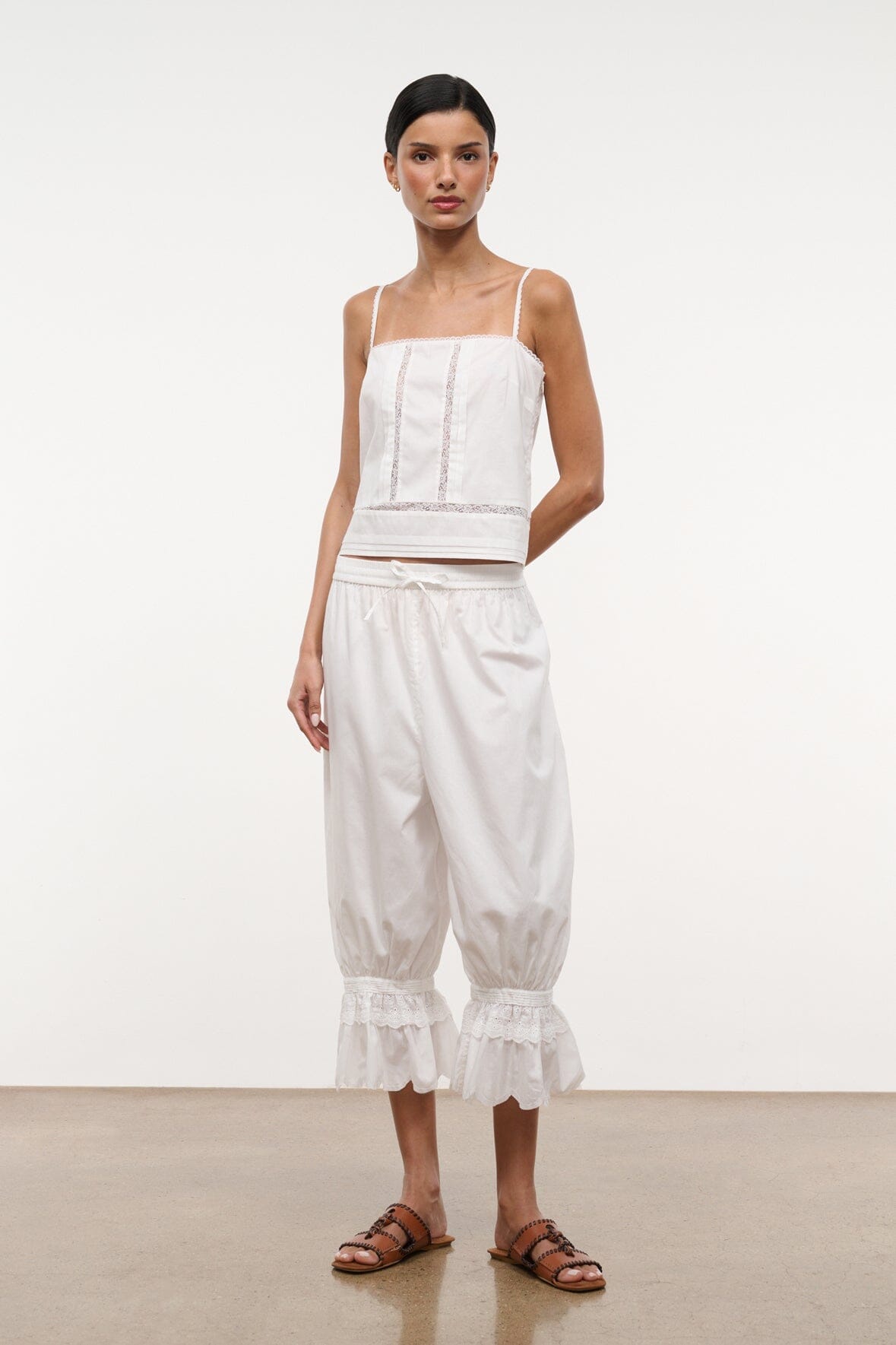 Renzo Pant Ivory | STAUD Recommended