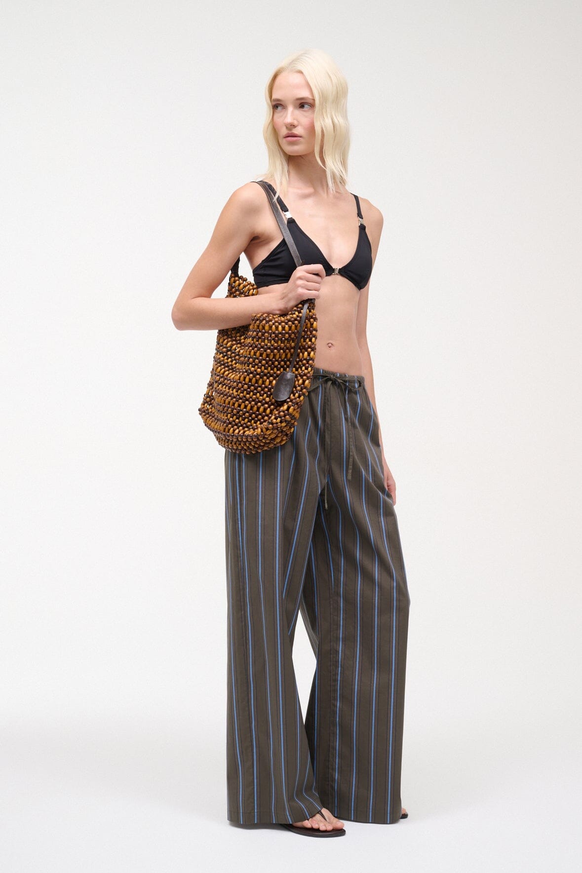Mateo Pant Huntington Stripe | STAUD Best Seller