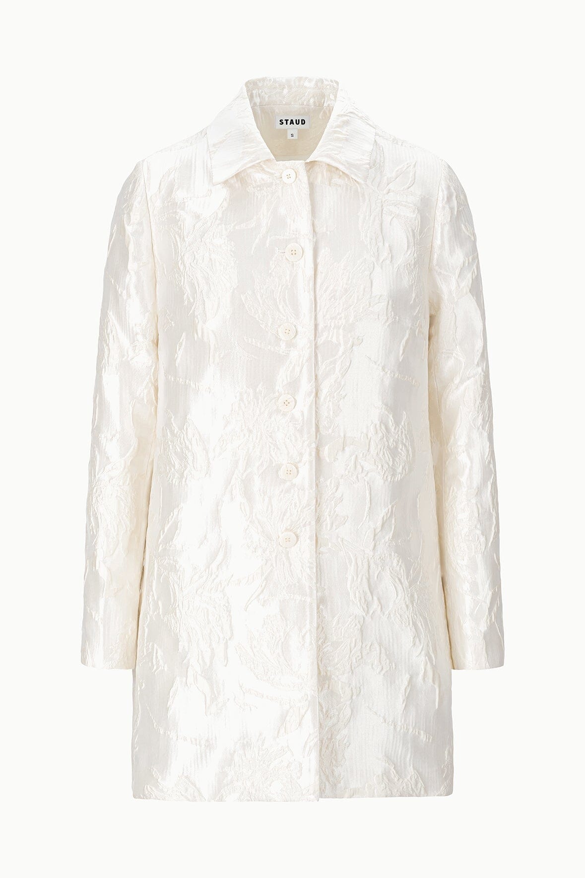 Halton Jacket Botanica Ivory | STAUD Essential