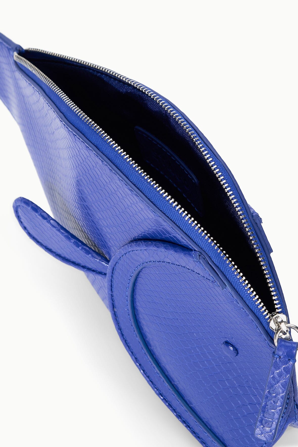 Pesce Clutch - Cobalt Blue Fish-Shaped Handbag | STAUD Popular