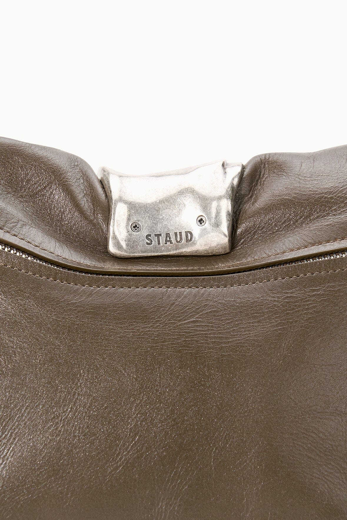 Cuff Clutch Truffle | STAUD Value