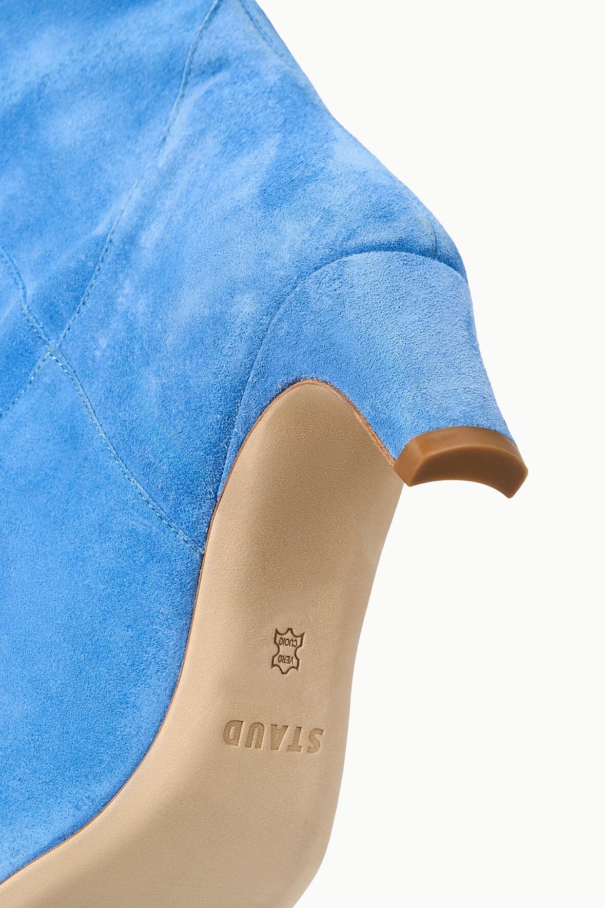 Western Wally Boot Blue Suede | STAUD Top Pick