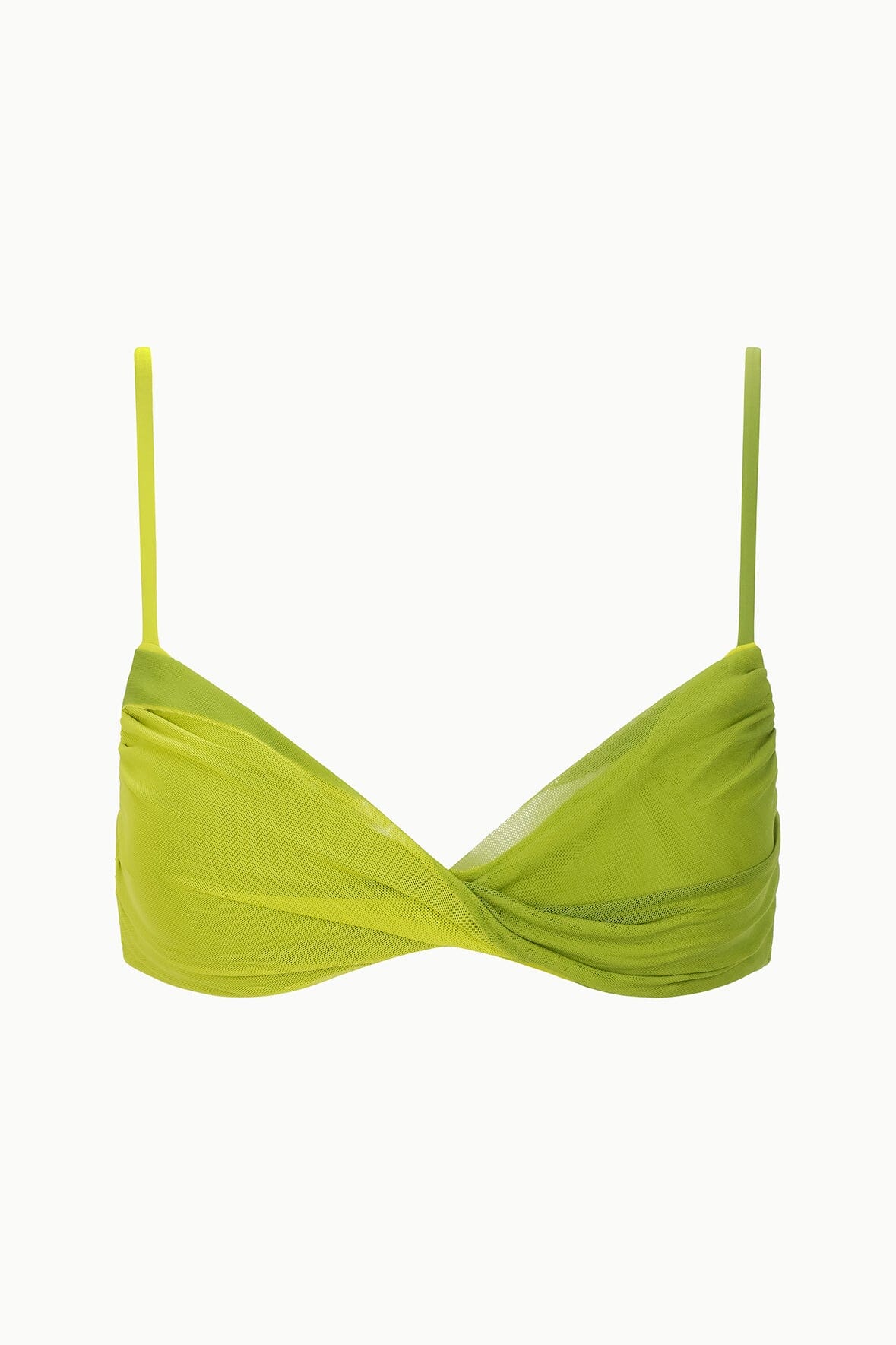 La Mer Bikini Top Citron Pesto | STAUD Special Offer