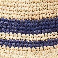 Rita Bucket Hat Natural Navy | STAUD Sale