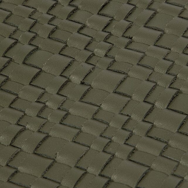 Gentry Leather Placemat Moss | STAUD Discount