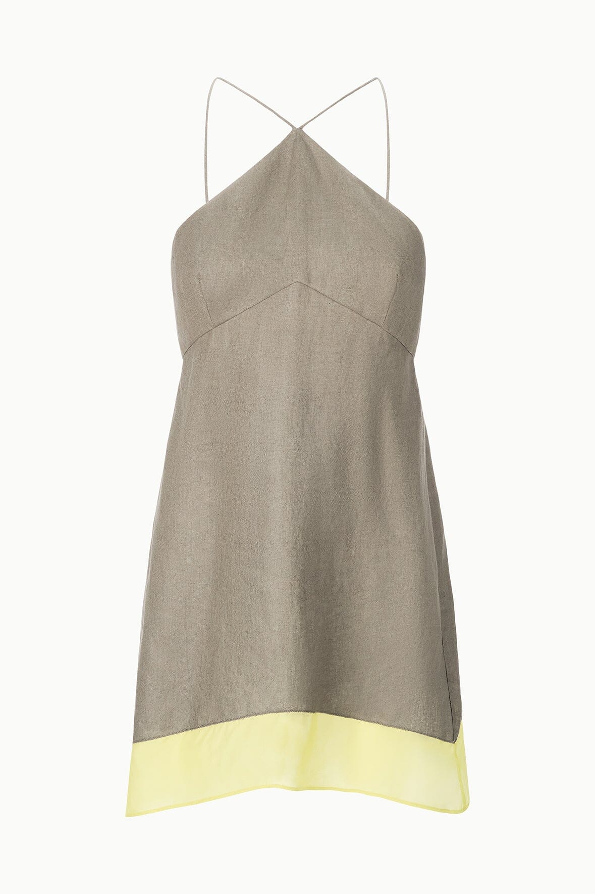 Oro Linen Dress Palo Verde | STAUD Top Pick