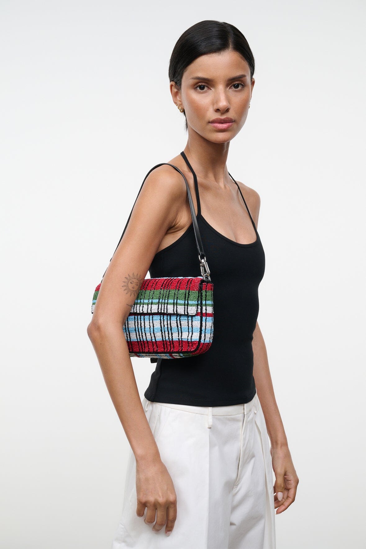 Timmy Convertible Shoulder Bag Lawn Chair | STAUD New