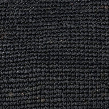 Large Raffia Moon Tote Bag Black | STAUD Discount