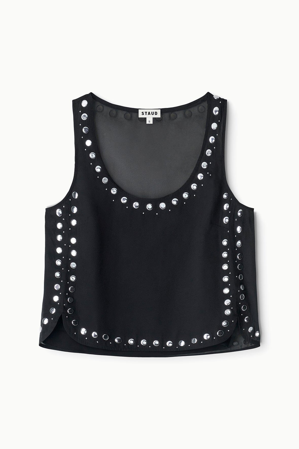 Cara Top Black Studs | STAUD New