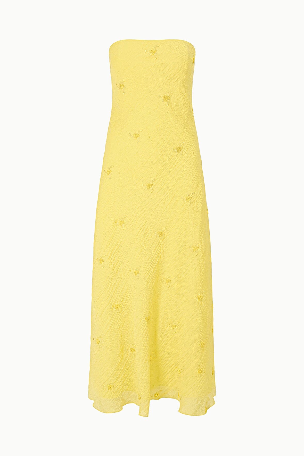 Cassie Dress Lemon Custard | STAUD Everyday