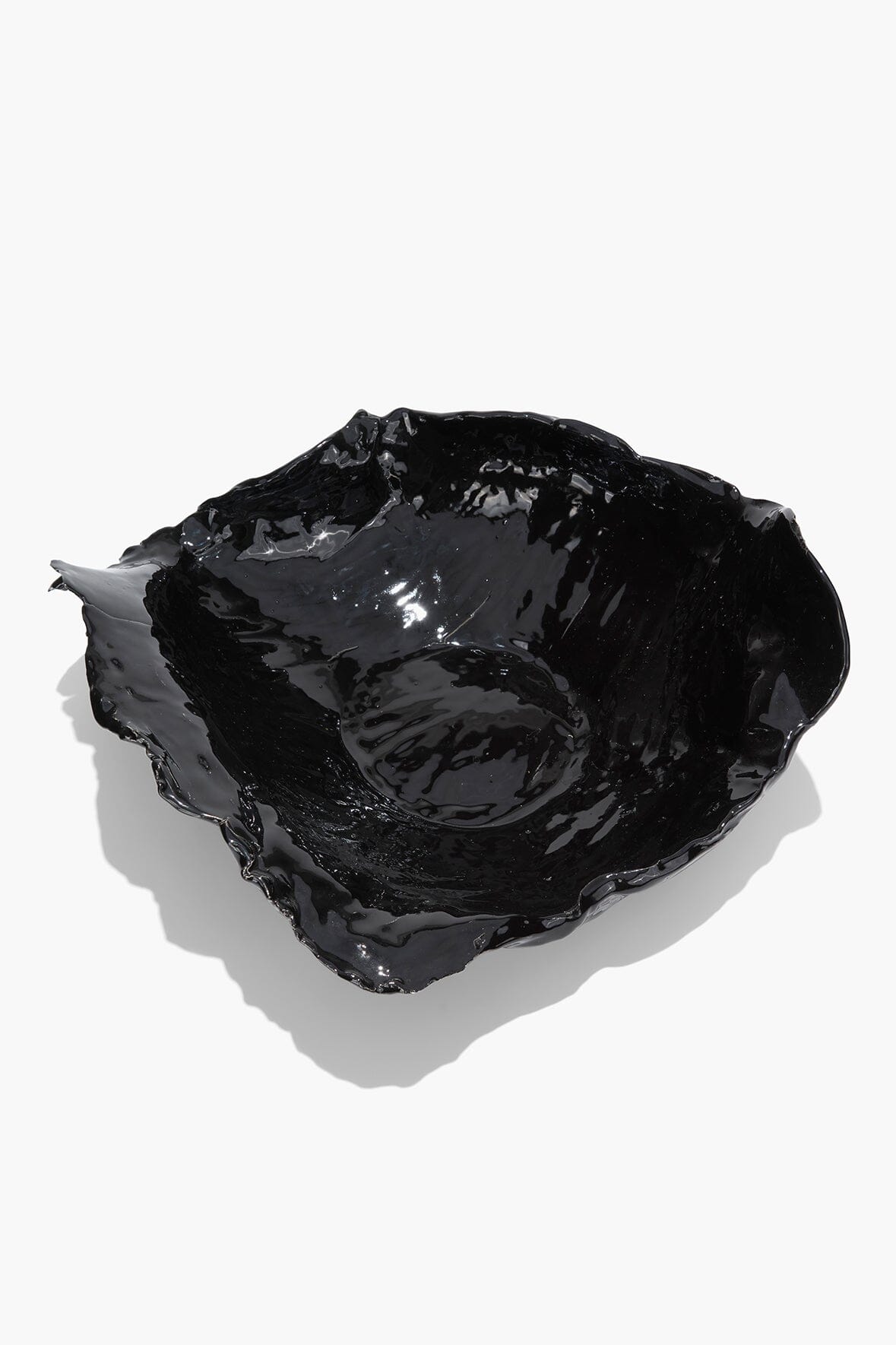 Wavy Bowl Black Glaze | STAUD Discount