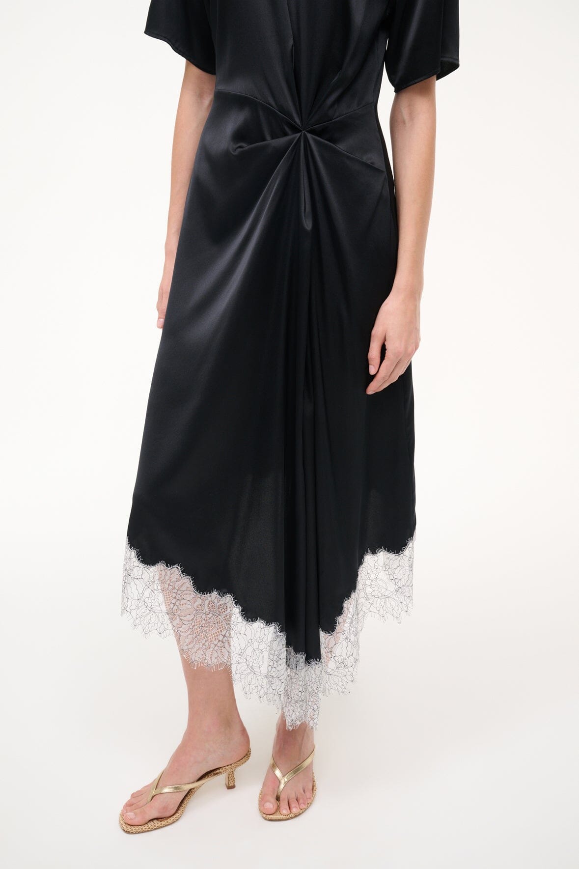 Sonoma Silk Dress Black | STAUD Popular