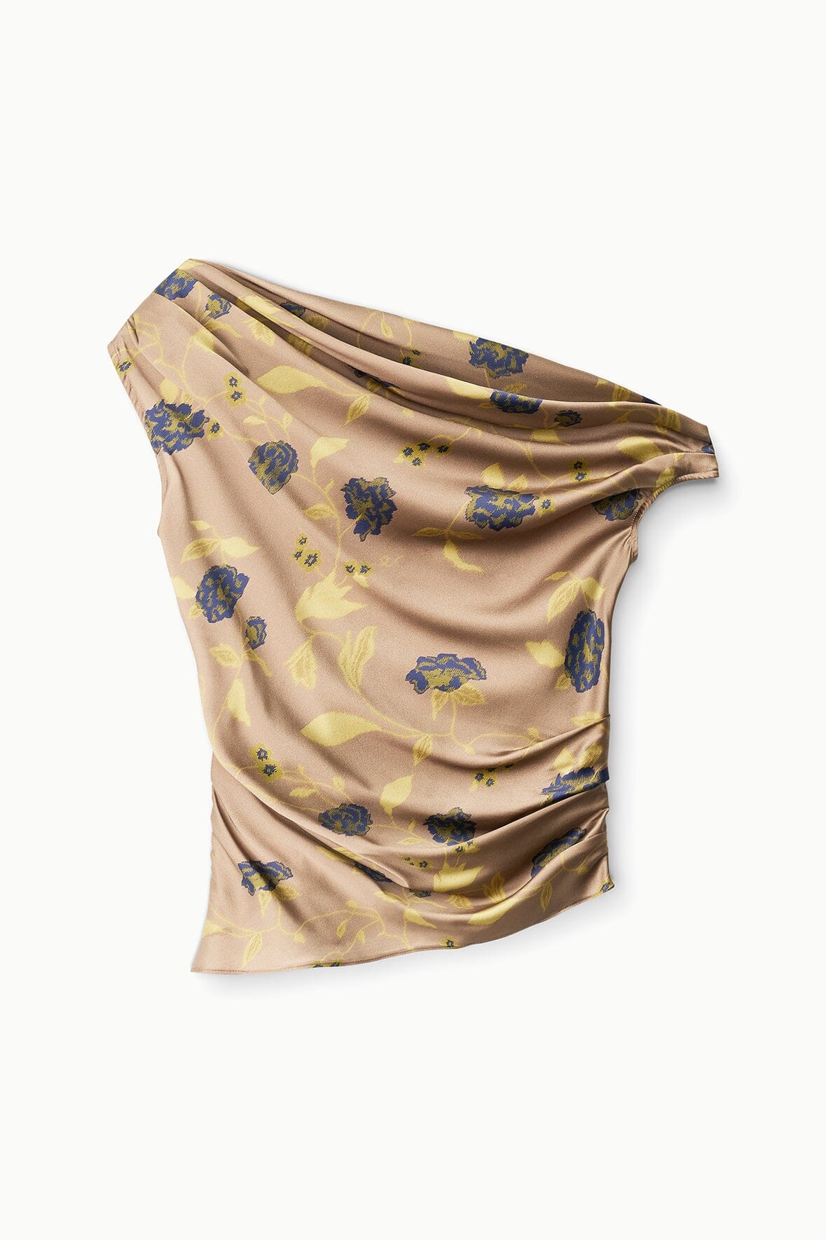 Phare Silk Top Vintage Floral | STAUD Trusted