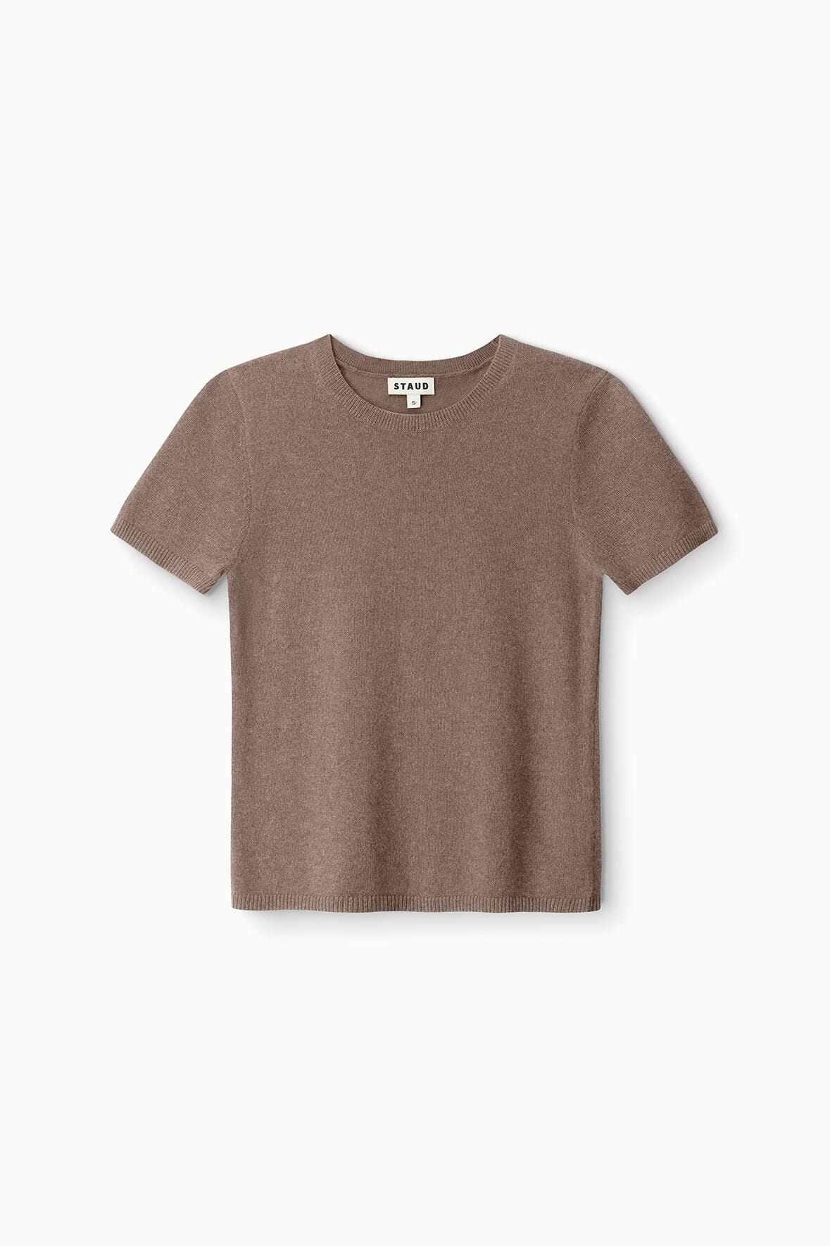 Easy Cashmere Tee Truffle | STAUD Smart Buy