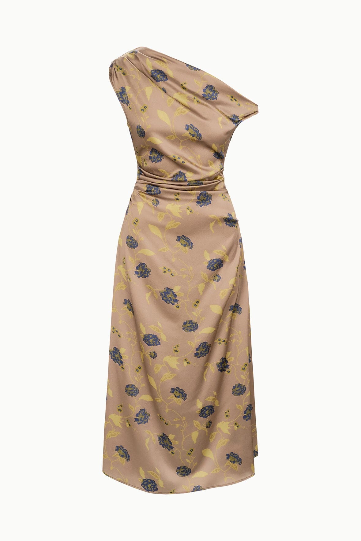 Phare Silk Dress Vintage Floral | STAUD Value