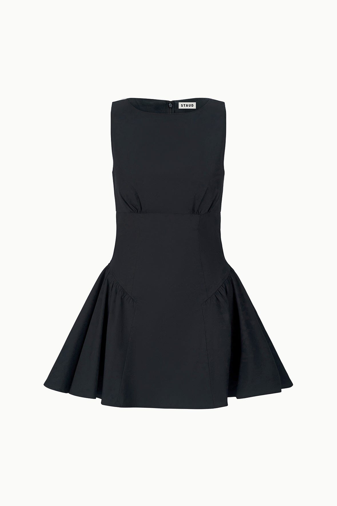 Gwen Mini Dress Black | STAUD Essential