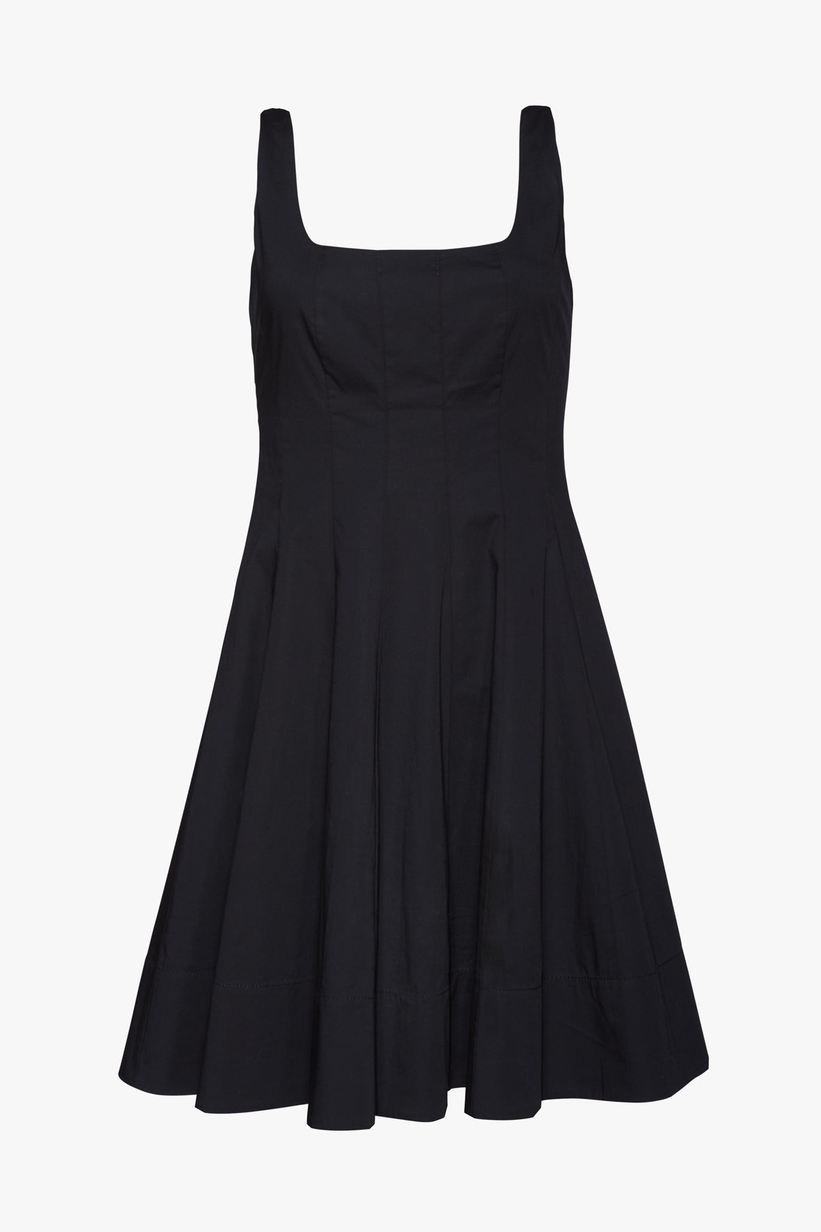 Mini Wells Dress Black | STAUD Premium