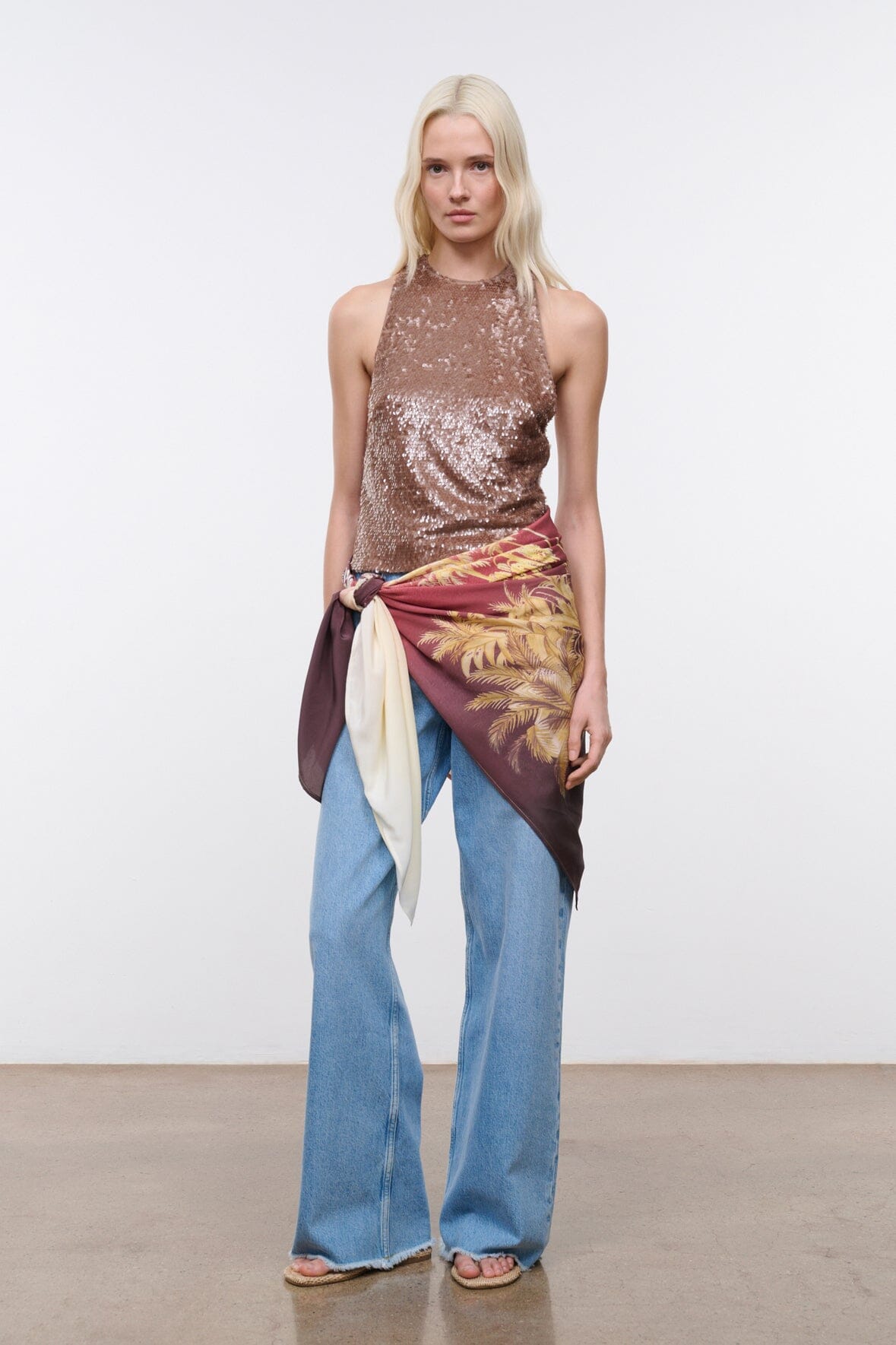 Bree Top Flax | STAUD Best Seller