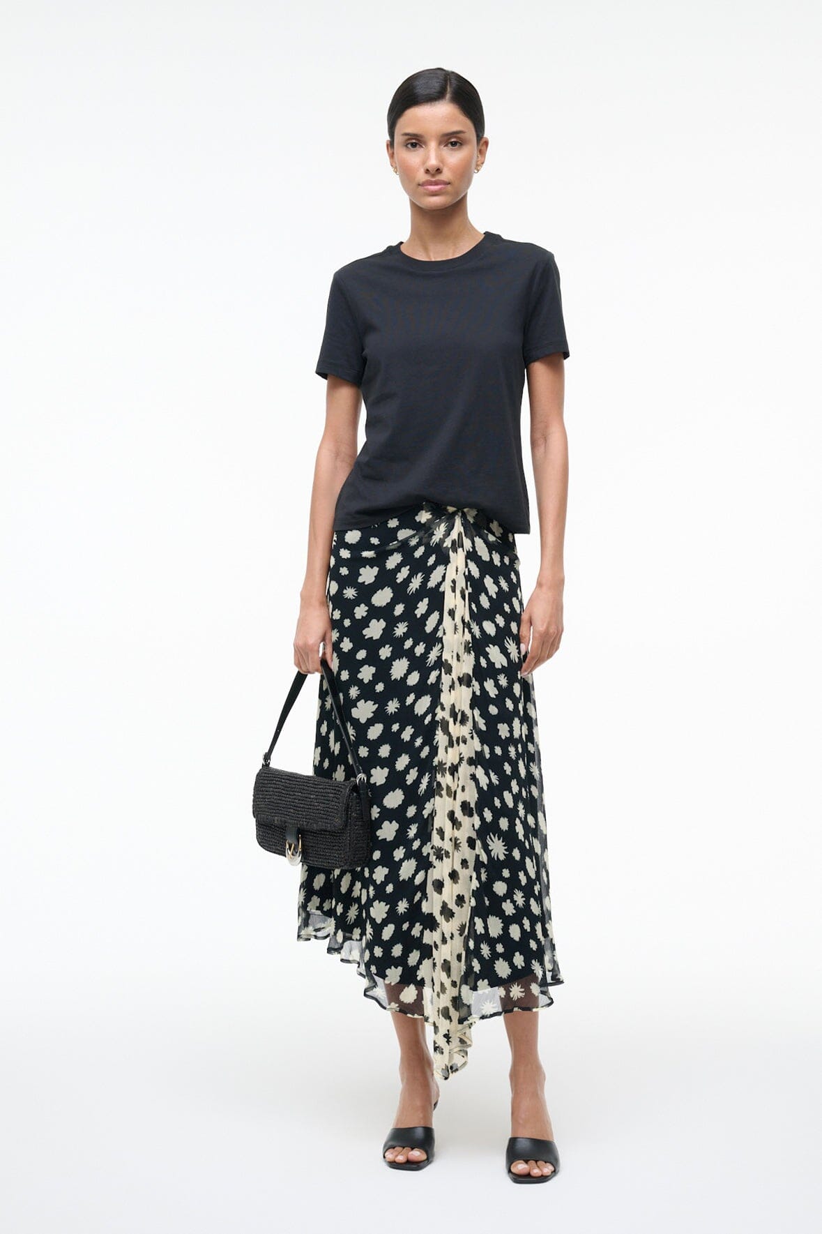 Sonoma Skirt Ditsy Multi | STAUD Special Offer