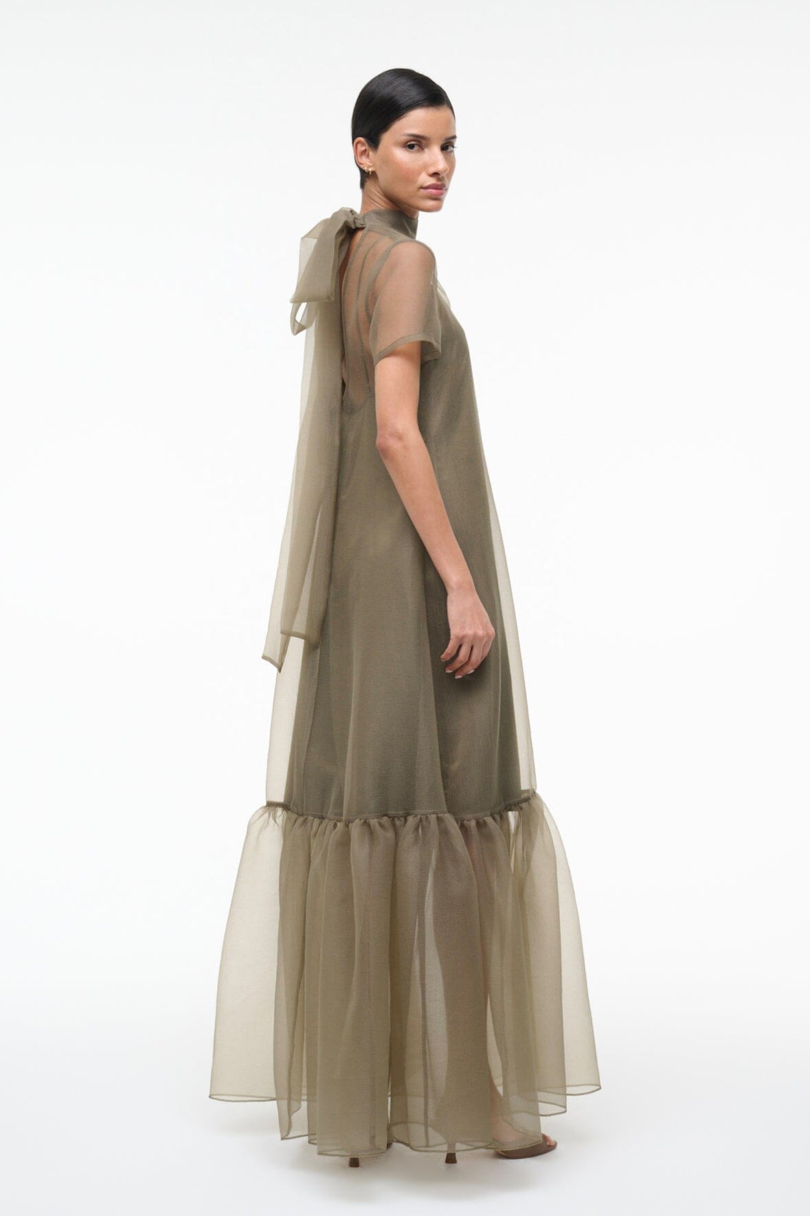 Calluna Dress Thyme | STAUD Value