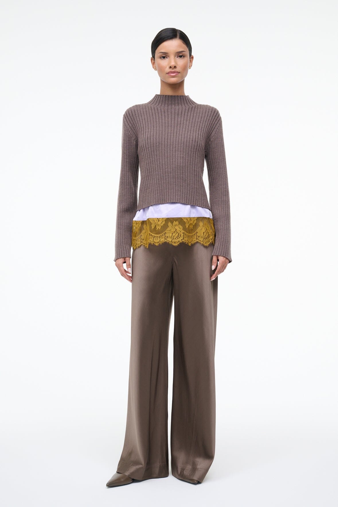 Willow Sweater Truffle | STAUD Deals