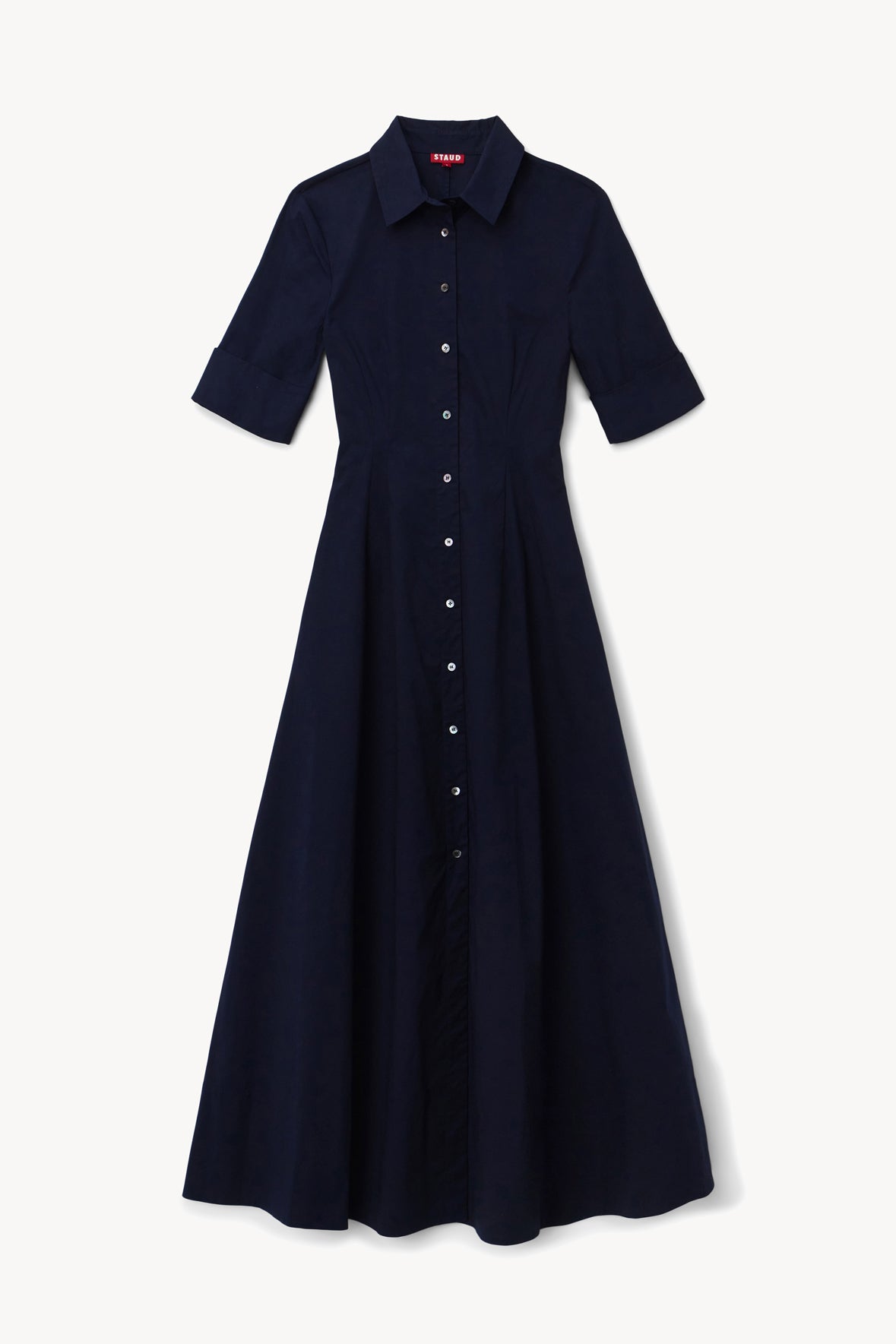 Joan Maxi Dress Navy | STAUD Exclusive