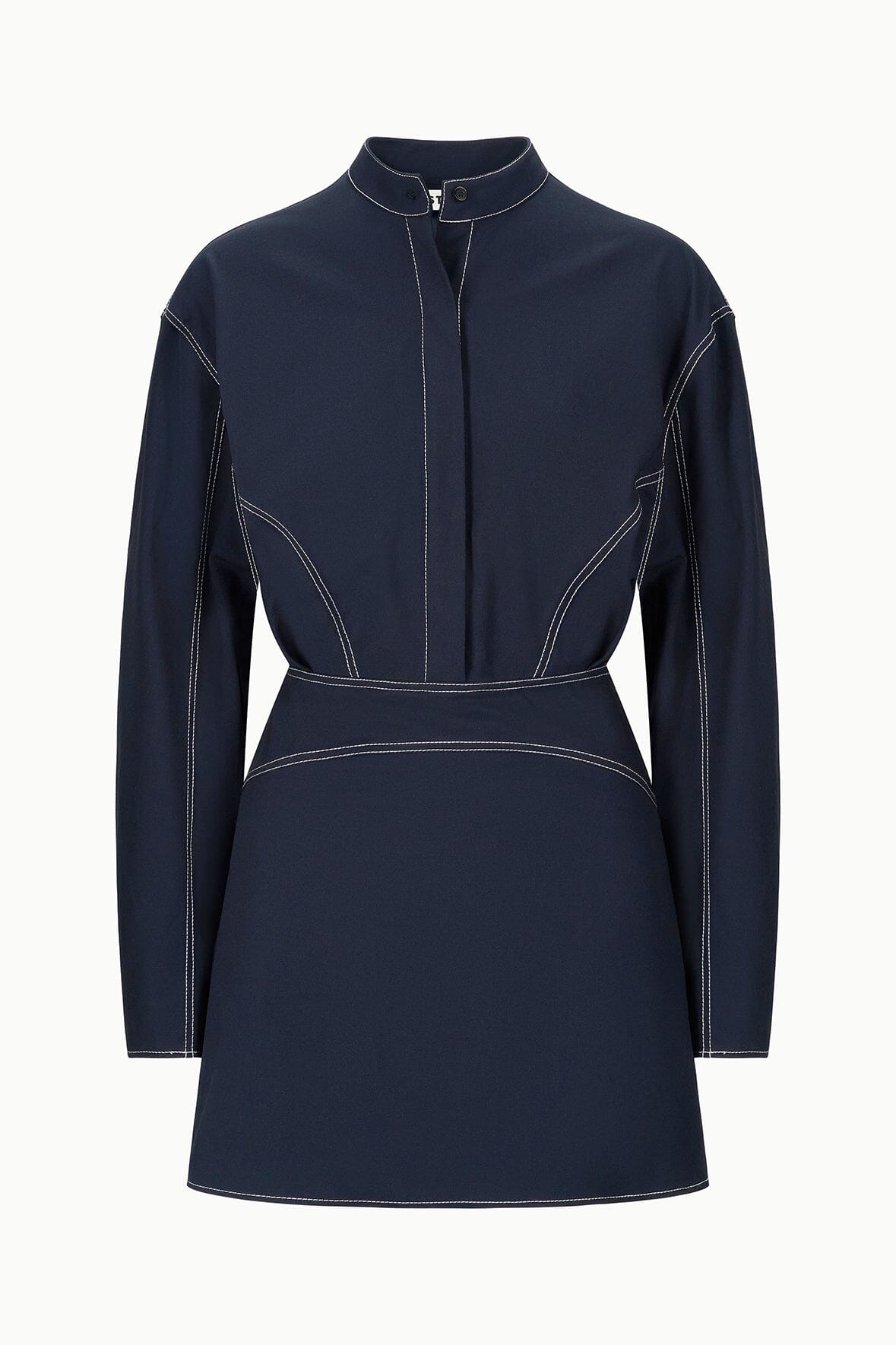 Kiln Dress Navy | STAUD Great Value