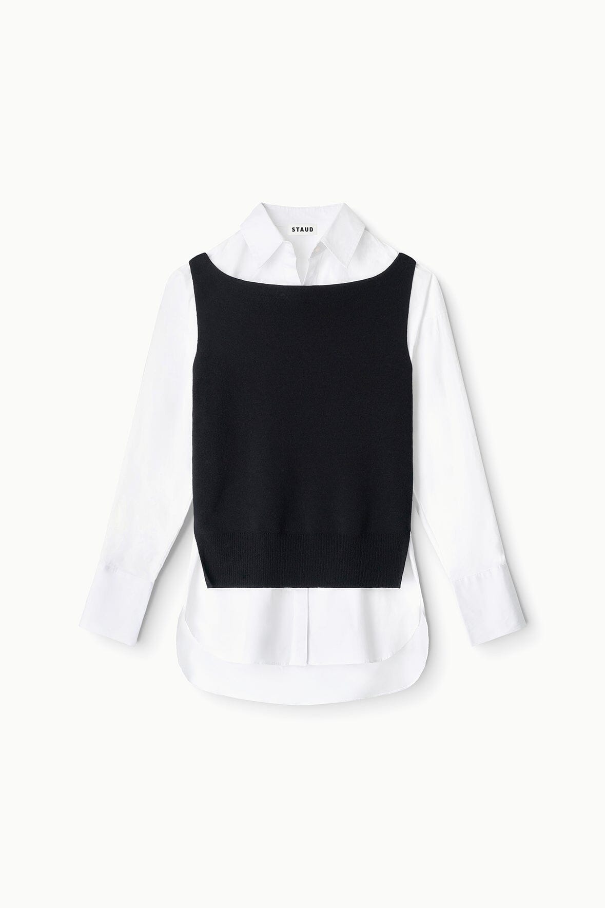 Damian Top Black White | STAUD Recommended