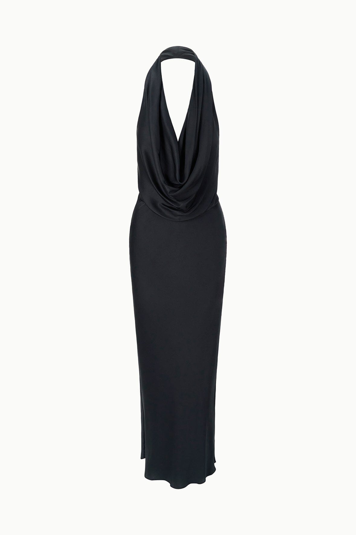 Poppi Silk Dress Black | STAUD Featured