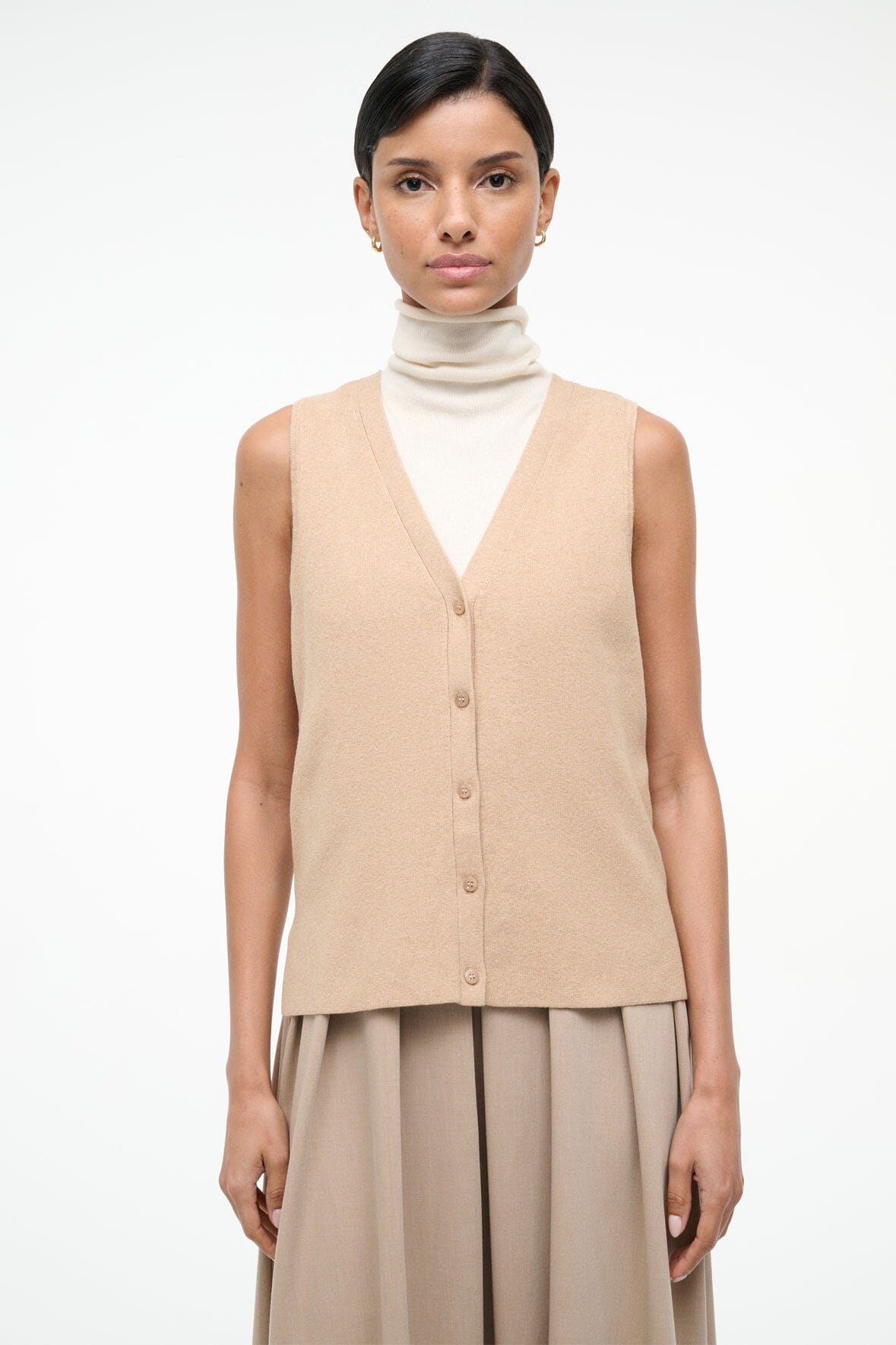 Madeline Dress Wheat | STAUD Everyday