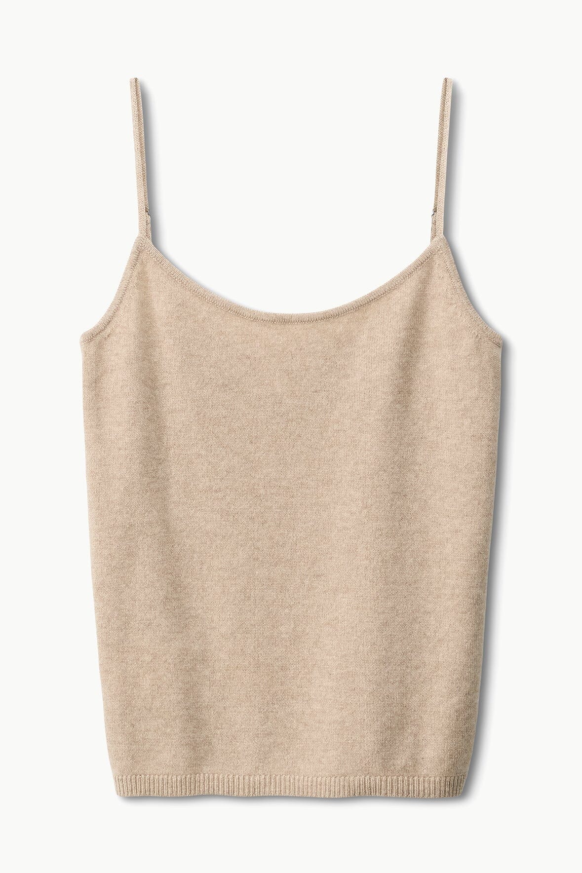 Emerson Cashmere Tank Stone | STAUD Top Pick