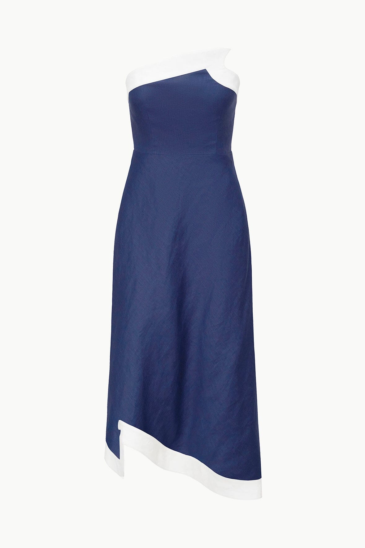 Sirani Dress Navy White | STAUD Discount