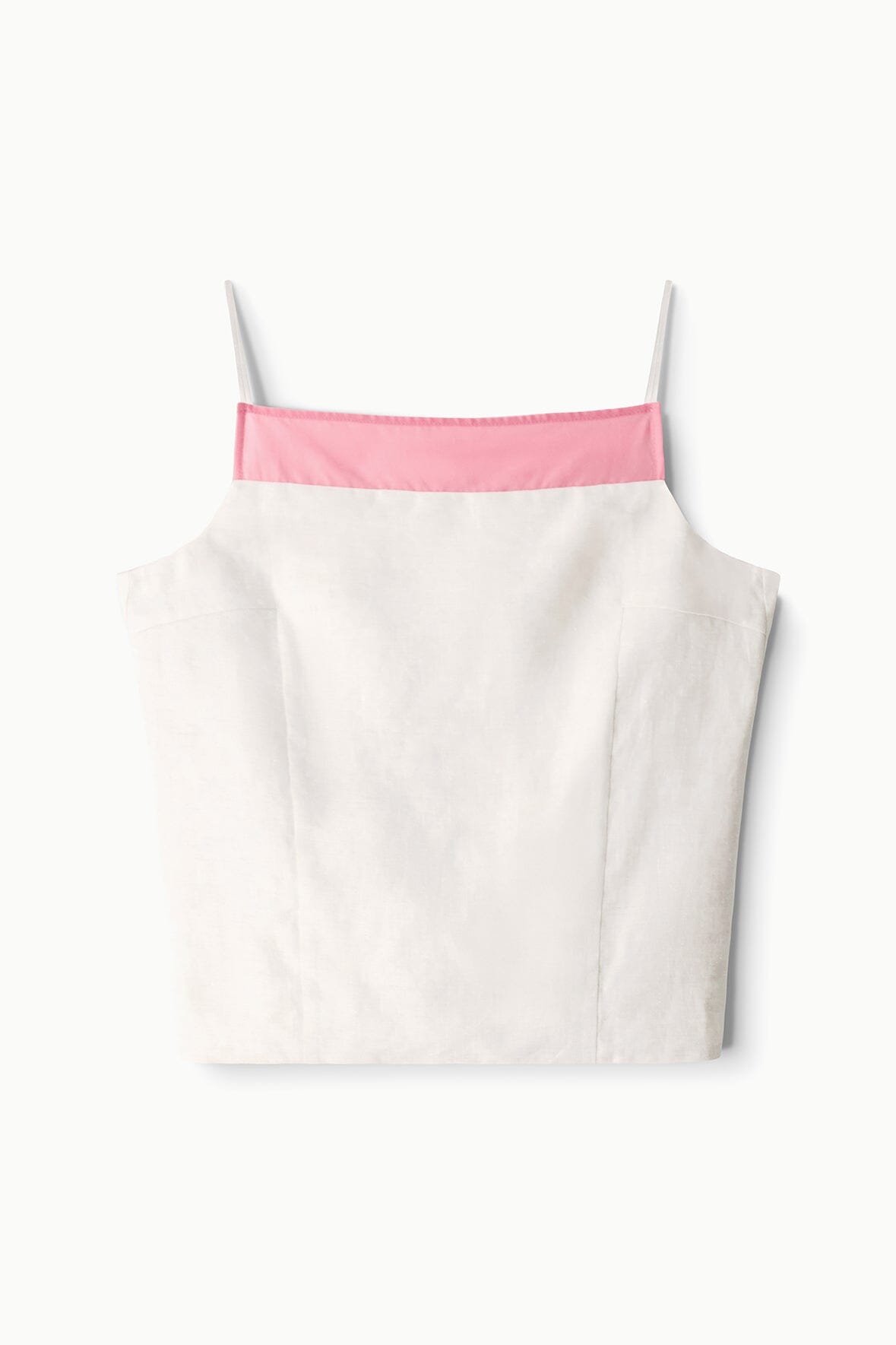 Maisie Linen Top Blush Canyon | STAUD Trusted