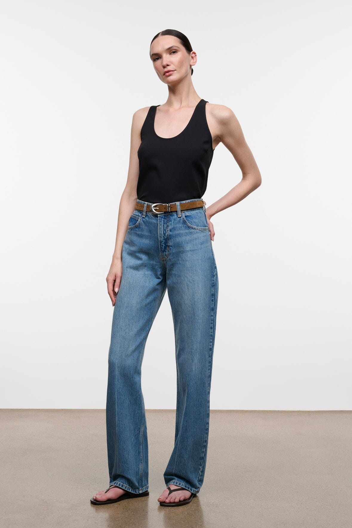 Yves Tank Black | STAUD Everyday