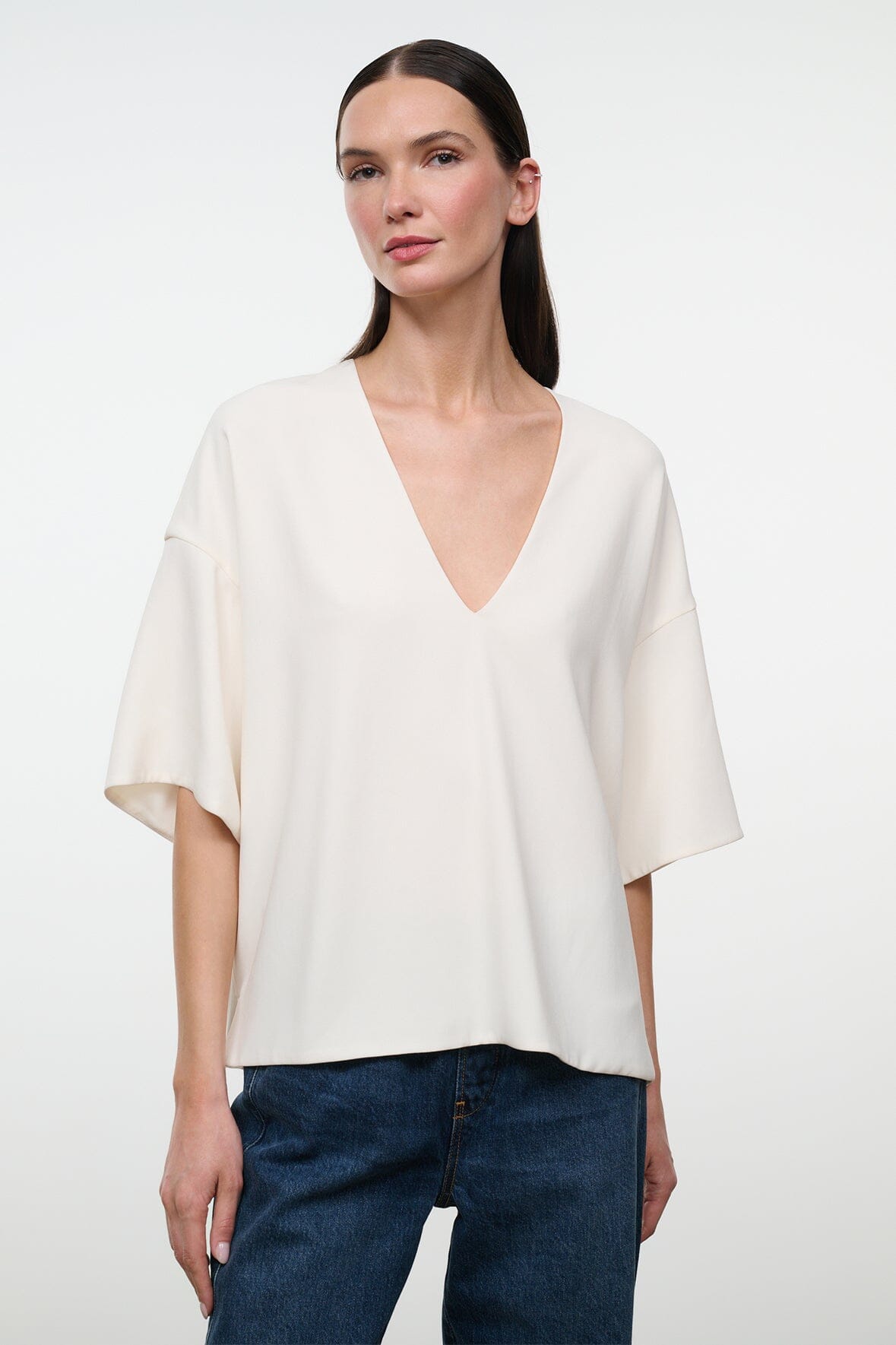 Studio Tee Ivory | STAUD Great Value