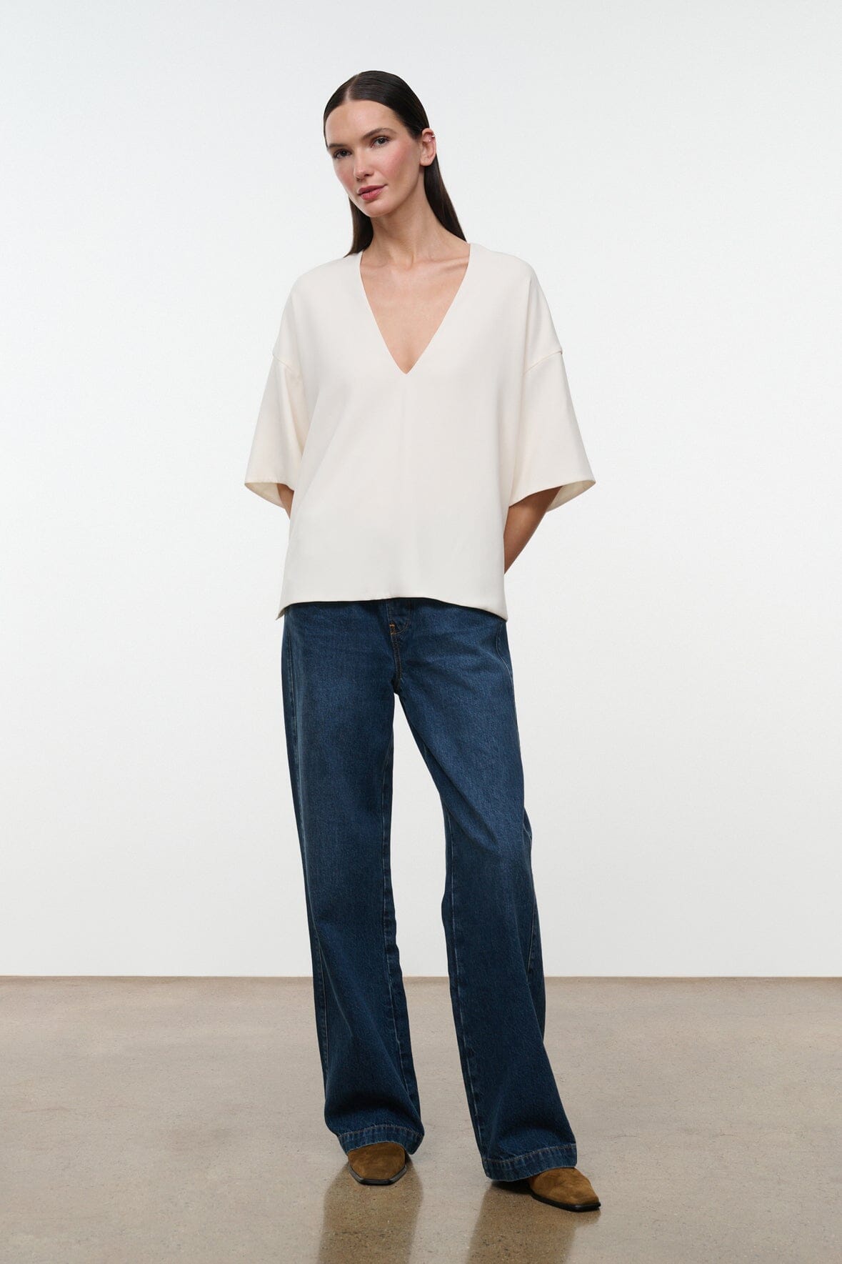 Studio Tee Ivory | STAUD Great Value