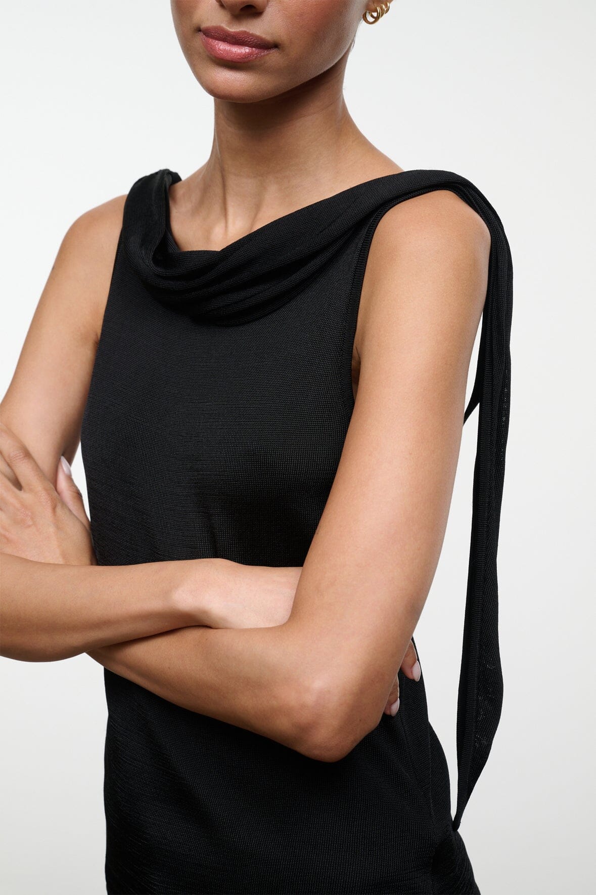 Liana Top Black | STAUD Signature