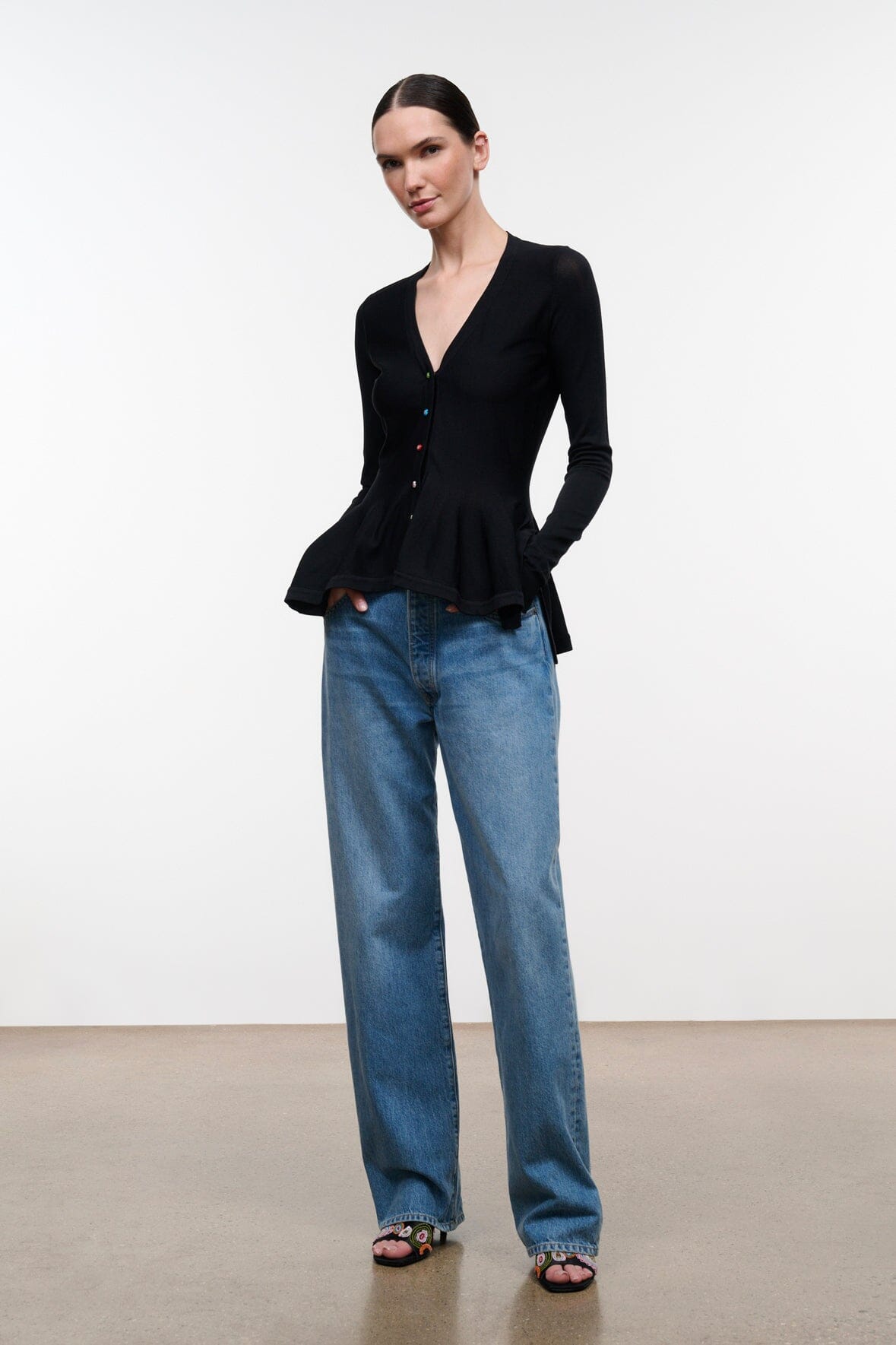 Jamie Top Black | STAUD Quality