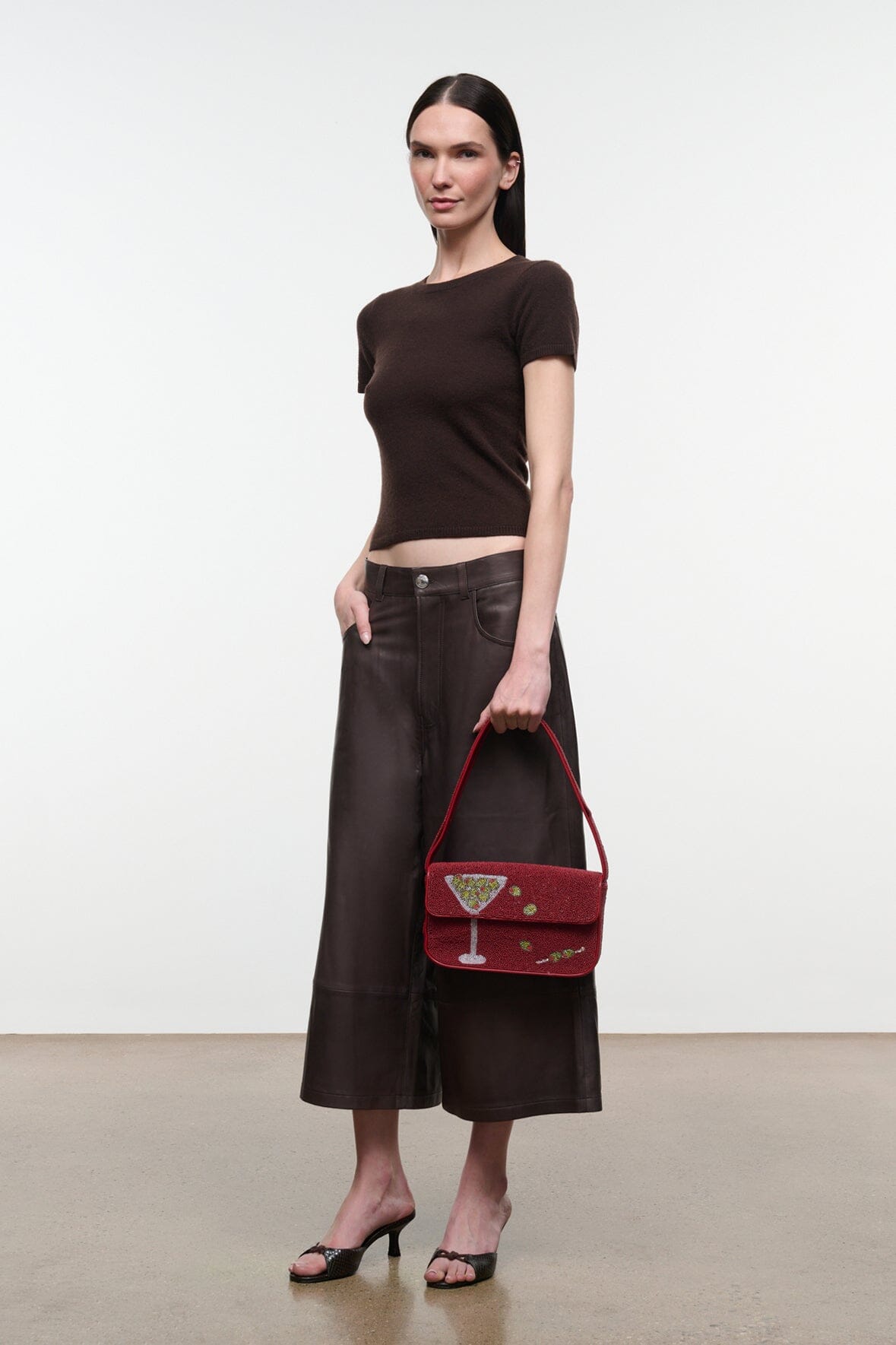 Tommy Beaded Bag Extra Dirty | STAUD Trusted