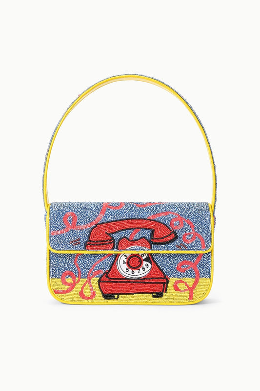 Tommy Beaded Bag Hotline | STAUD Classic