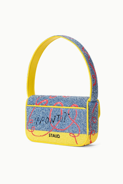 Tommy Beaded Bag Hotline | STAUD Classic