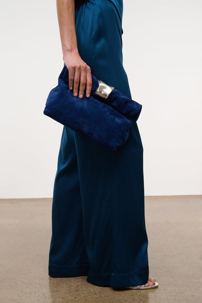 Cuff Clutch Cobalt | STAUD Essential