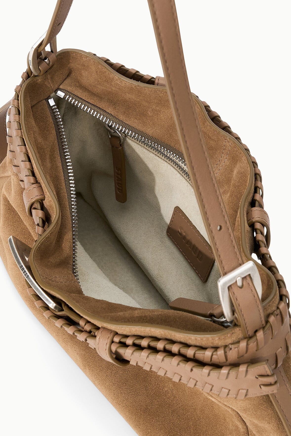 Brooklyn Shoulder Bag Husk | STAUD Discount