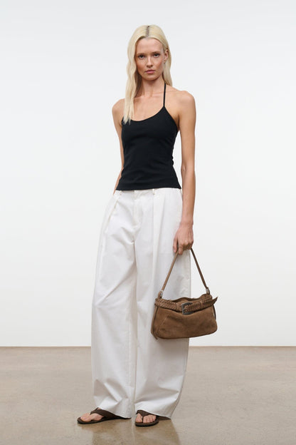 Brooklyn Shoulder Bag Husk | STAUD Discount