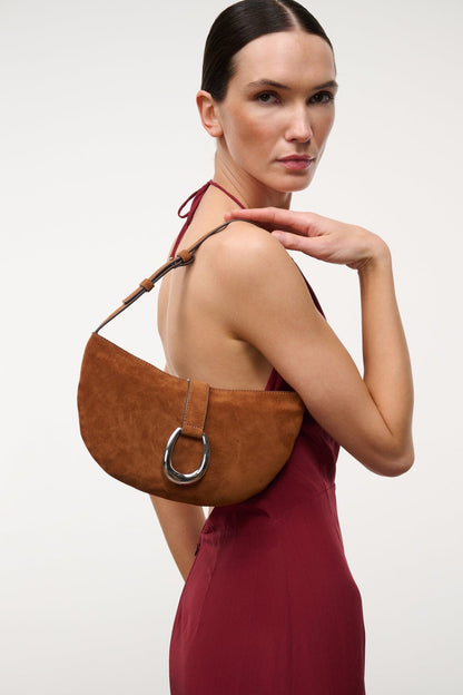 Harlow Crescent Shoulder Bag Tabac | STAUD Best Price