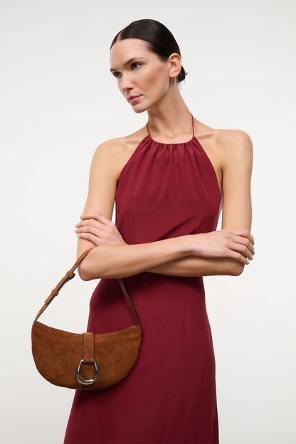 Harlow Crescent Shoulder Bag Tabac | STAUD Best Price