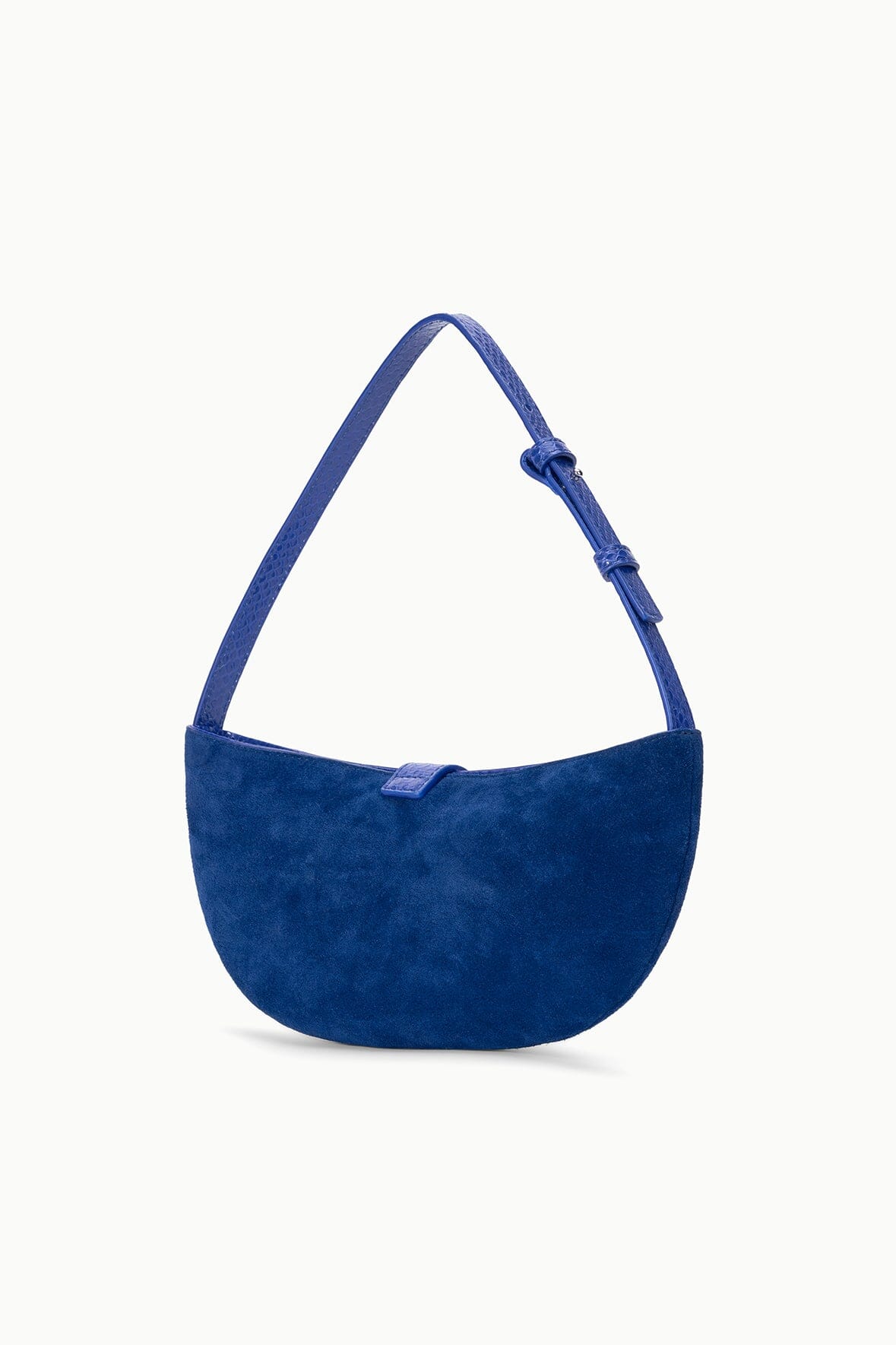 Harlow Crescent Shoulder Bag Cobalt | STAUD Value