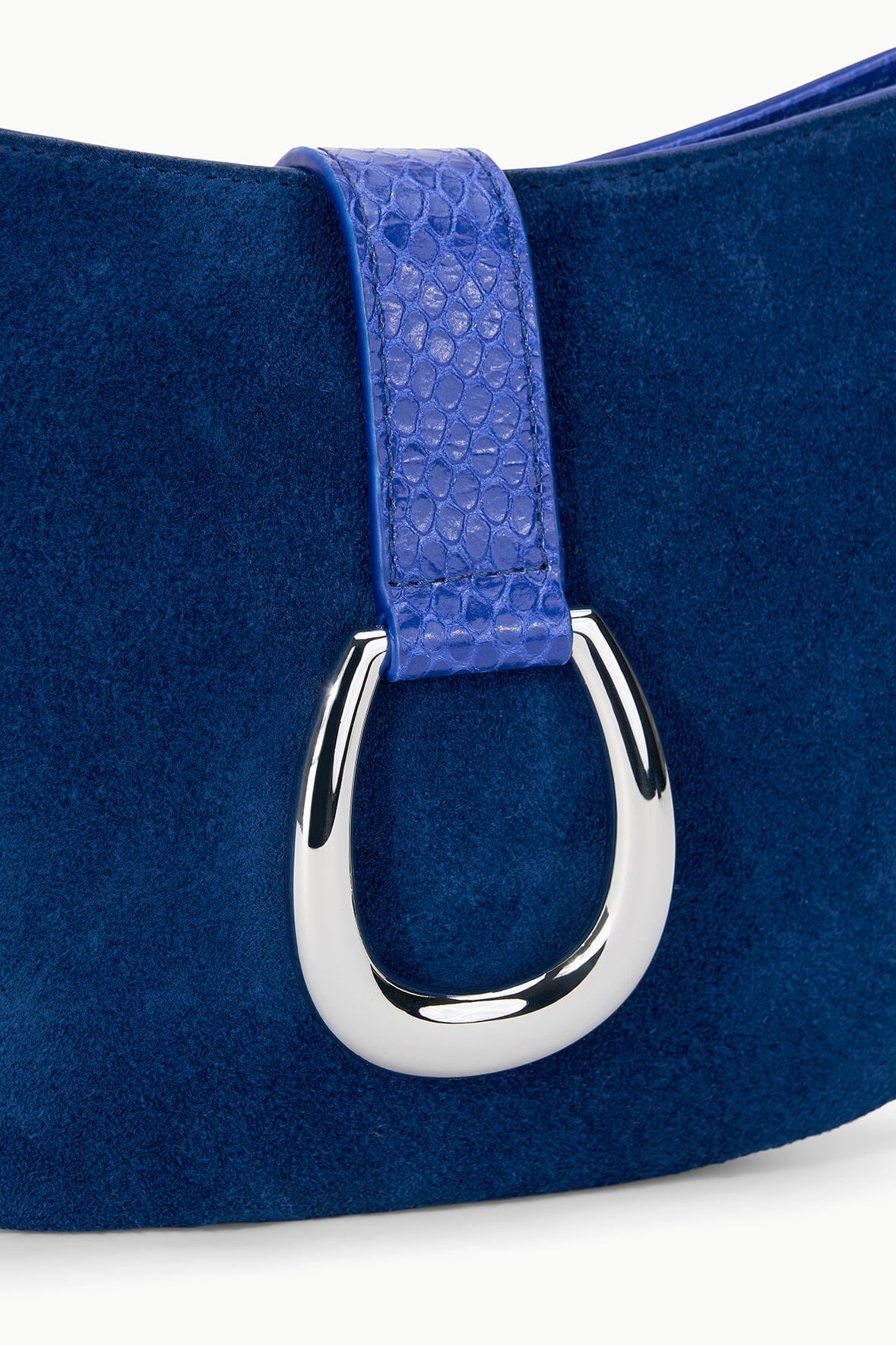 Harlow Crescent Shoulder Bag Cobalt | STAUD Value
